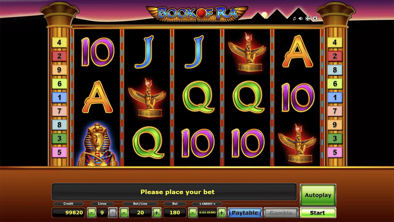 Плюси гри в Book of Ra
